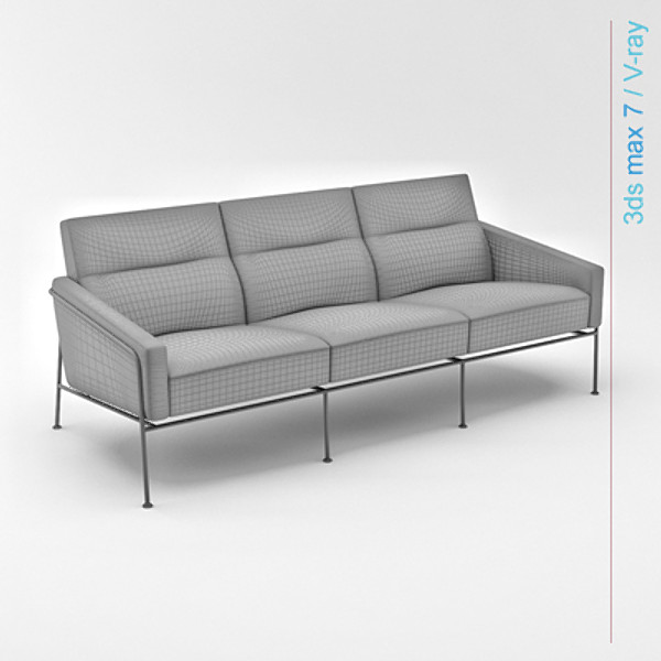 3ds design series 3 - series 3300 3 seater sofa by lajhar